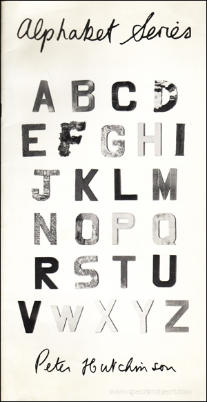 Peter Hutchinson - Alphabet Series
