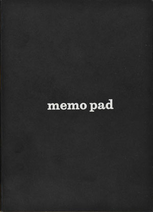 Paolo Icaro - Memo Pad